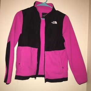 Girls Pink North Face Jacket